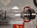 富光玻璃杯双层 带茶隔高硼硅玻璃水杯 茶水分离车载泡茶杯子男320ml 实拍图
