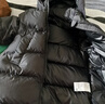 保姆鹅  【风墙】儿童羽绒服宝宝中长款护脸加厚外套保暖童装[NG2664] 炭黑 120 实拍图