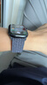 BHO适用苹果手表表带apple watch s11/ultra3/s10/se3编织回环表带iwatch s9/8/7/6尼龙磁吸扣手表带 实拍图
