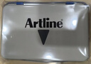 旗牌（Shachihata）Artline办公财务速干快干秒干橡胶章印章印台印泥通用印台56*90mm蓝色EHJ-23C数码全网低价 实拍图