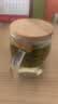 忆壶茶（YIHUTEA）泡茶杯茶水分离玻璃杯办公室家用水杯男士茶杯玻璃绿茶杯子 【加大加厚】500ML竹盖玻璃杯 实拍图