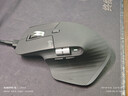 罗技（Logitech）大师系列 MX Master 3S 菁英版 无线蓝牙鼠标  办公静音鼠标 人体工学 石墨黑 无线接收器需另购买 实拍图