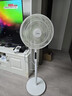 美的（Midea）【幸运草安睡1S】一级能效直流变频声控电风扇家用遥控卧室静音落地扇台式桌面抗菌大风力转页扇 实拍图