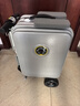 爱尔威（Airwheel）电动行李箱可骑行智能拉杆箱可坐可代步20英寸登机箱 青春版—银 实拍图