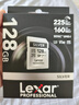 雷克沙（Lexar）128GB SD存储卡 U3 V30 佳能索尼富士尼康相机高速SD卡 读225MB/s 写160MB/s 4K超清录制 SD银卡 实拍图