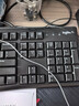 罗技（Logitech）MK120 键鼠套装 有线键鼠套装 办公键鼠套装 电脑键盘 USB即插即用 全尺寸 黑色 实拍图