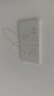 公牛（BULL）开关插座 G12系列五孔带USB+Type-C 30w快充奶油风G12E537暮雪白 实拍图