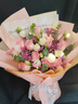 馨仪毕业季鲜花速递玫瑰向日葵康乃馨花束送女友生日礼物全国同城配送 11朵粉玫瑰混搭花束 实拍图