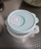 特百惠（Tupperware）微波460ml水晶汤碗可加热学生上班族便携野餐露营饭盒单个装蓝 实拍图