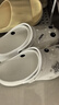 CROCS卡骆驰白鹿同款云朵洞洞鞋时尚百搭户外沙滩鞋|206750 白色-100(含智必星) 38 (240mm) 实拍图