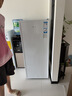 海尔（Haier）山茶花211L立式冰柜小型家用小冰柜减霜一级节能冷冻大容量精致深冷冷柜小冰箱BD-211GHW9价保618 实拍图