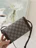 GUCCI古驰Gucci Horsebit 1955系列迷你手袋 米色和乌木色 均码 实拍图