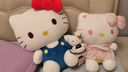 Hello Kitty三丽鸥毛绒玩具布娃娃玩偶钥匙扣生日礼物送女生 凯蒂猫背包挂件 实拍图
