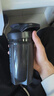 摇摇杯健身运动水杯男奶昔防漏搅拌杯子刻度杯奶茶摇杯蛋白粉水壶 经典黑+带刻度+不锈钢球 500ml 实拍图