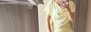 森马（Semir）陈都灵|短袖t恤女26夏短款一字肩荡领收腰氛围感上衣109326100005 实拍图