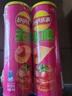 乐事（Lay's）无限薯片 鲜浓番茄味 104克*2罐 208克 休闲零食 膨化食品 实拍图