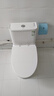 九牧（JOMOO）11173-2-1/31KD-3大力神家用马桶虹吸抗菌节水洁具305坑距 实拍图