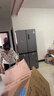 美的（Midea）480升十字门冰箱家用一级能效风冷无霜双变频净味以旧换新BCD-480WSPZM(E)国家补贴 实拍图
