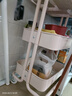 宜家（IKEA）拉斯克家居小推车置物架移动茶水桌书包架客厅厨房收纳架 【新品】大号35×45×77cm｜粉红色 实拍图