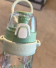 膳魔师（THERMOS）儿童水杯Tritan夏季直饮杯郊游出行杯带提手便携运动杯TCSK 实拍图