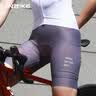 INBIKE双箭头骑行短裤背带女新款带口袋长裤自行车公路山地车骑行服装备 初涧短裤-浅紫【侧边口袋】 L 实拍图