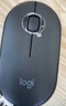 罗技（Logitech）PEBBLE 2.0 无线蓝牙鼠标 静音鼠标 办公鹅卵石便携 升级Pebble2代 黑色 实拍图