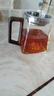 忆壶茶（YIHUTEA）玻璃公道杯带过滤网茶漏套装茶具配件茶海分茶器加厚功夫茶杯大号 【升级创意款】山底木把公道杯 实拍图