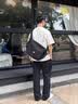VICTORIATOURIST男士斜挎包单肩包大容量健身包饺子包便携包休闲轻便挎包邮差包 实拍图