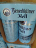 百帝王（Benediktiner）【送礼自饮】拉格啤酒 修道院经典 500ml*24听整箱 德国进口原装 实拍图