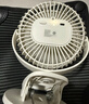 得力【行业TOP1-热销100W+】桌面usb风扇小型电风扇学生宿舍办公室工位寝室床头轻音小风扇-LK220白 实拍图