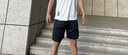 安德玛（Under Armour）速干运动短裤男女同款夏季薄款吸湿排汗训练运动透气针织五分裤 实拍图