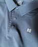 KOLON SPORT/可隆SECO POLO衫  男士户外抗菌防晒UPF50+吸湿速干T恤 LHPT6MTT23-GB 灰蓝色 L 175/96A 实拍图