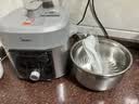 美的（Midea）【价保618】小飞侠电压力锅有钛0氟0涂层双胆高压锅5L全自动智能预约4-6人多功能一体饭煲E5825N 实拍图