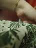 德玛纳（dme）【通勤抽褶印花衬衫】夏V领短袖雪纺衬衣女装上衣 实拍图