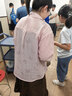 梵希蔓高级感莱赛尔衬衫女2026夏季粉色衬衣宽松气质上衣 浅粉色 S 实拍图