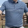 宝财羊父亲节礼物实用送爸爸装冰丝短袖t恤男夏季polo衫中老年人上衣服 实拍图