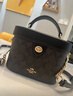 蔻驰（COACH）【品牌直供】奢侈品女包KAY盒子包斜挎包黑CBQ35 生日礼物送女友 实拍图