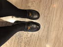 意尔康女鞋羊皮软底一脚蹬乐福鞋平底舒适小皮鞋女 16887W黑色38 实拍图