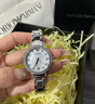 EMPORIO ARMANI阿玛尼女士手表白月光镶钻贝母表盘生日礼物送女朋友高级AR11484 实拍图