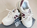 NEW BALANCE NB574官方休闲鞋女鞋复古舒适夏季透气网面礼物轻便百搭运动鞋 米白色 WL574RCF 37 (脚长23.5cm)尺码详询客服 实拍图