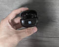 击音6.0蓝牙耳机半入耳式 高音质音乐游戏运动低延迟小巧隐形睡眠真无线 适用苹果华为小米P310 黑色 实拍图