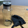 【送杯套】大容量加厚玻璃杯子便携杯茶水分离带杯套泡茶水杯 透明 1000ml吨吨桶 1只装 实拍图