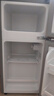 华宝小冰箱小型家用出租房用冷藏冷冻两用一级能效节能省电迷你宿舍寝室办公室二门电冰箱 【一级能效】68L银色【全国联保】 实拍图