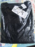 【京东直采】200g纯棉t恤男女短袖26新款纯棉打底衫内搭t恤 黑色（短袖） 2XL （140-155斤） 实拍图