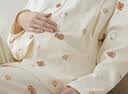 芬腾女士睡衣月子服春夏季新款纯棉长袖产后哺乳孕产妇大码家居服套装 实拍图
