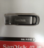 闪迪（SanDisk）128GB USB3.2 U盘 CZ550黑色 读速100MB/s 安全加密 数据恢复 学习办公电脑车载 高速大容量优盘 实拍图