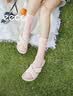 爱步（ECCO）凉鞋女 夏季软底休闲百搭交叉带厚底外穿拖鞋 科摩206653 石灰色20665301378 38 实拍图