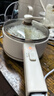 美的（Midea）电煮锅 小电锅 不锈钢0涂层电热锅 宿舍小锅多功能锅 1.6L学生寝室一体泡面小火锅XZC2017G 配蒸笼 实拍图