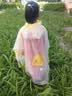 牧萌儿童雨衣男女童幼儿园宝宝防水雨披带书包位小童雨具 小黄鸭XL 实拍图