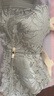 都市丽人文胸薄款乳胶内衣无钢圈超薄透气蕾丝女士大胸显小2B13A3 实拍图